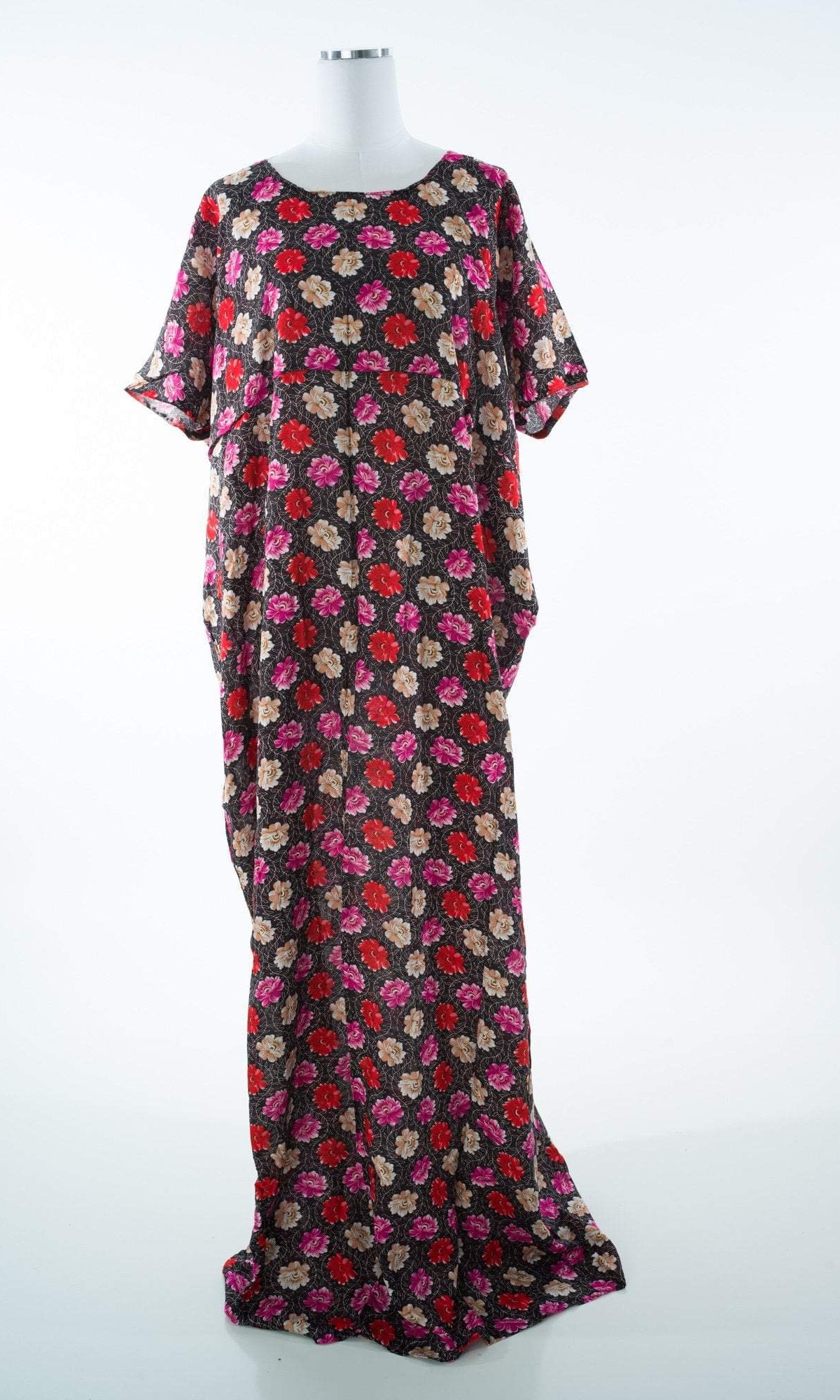 Sophia Floral Print Bati Dress Kabayare