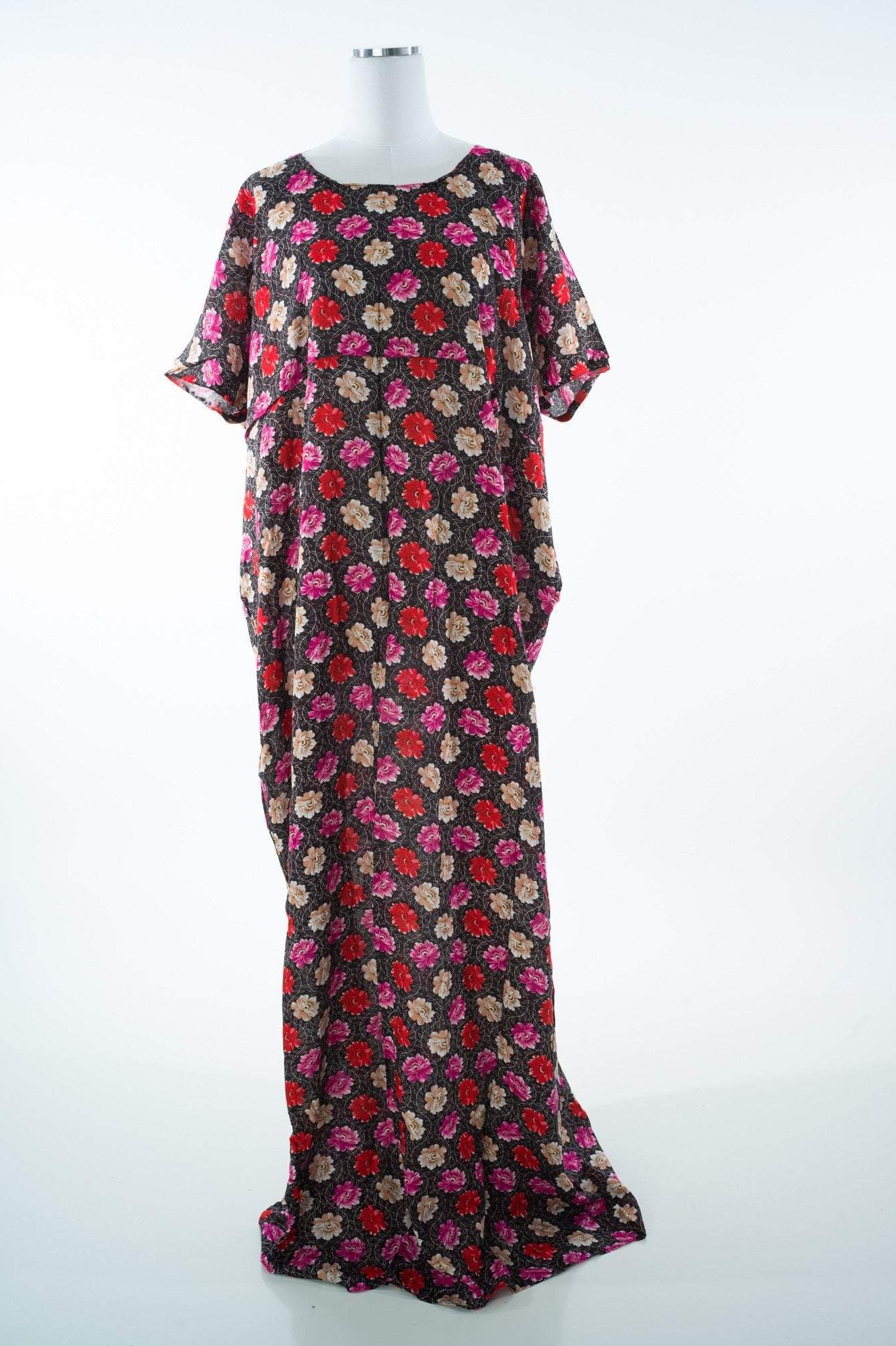 Sophia Floral Print Bati Dress Kabayare