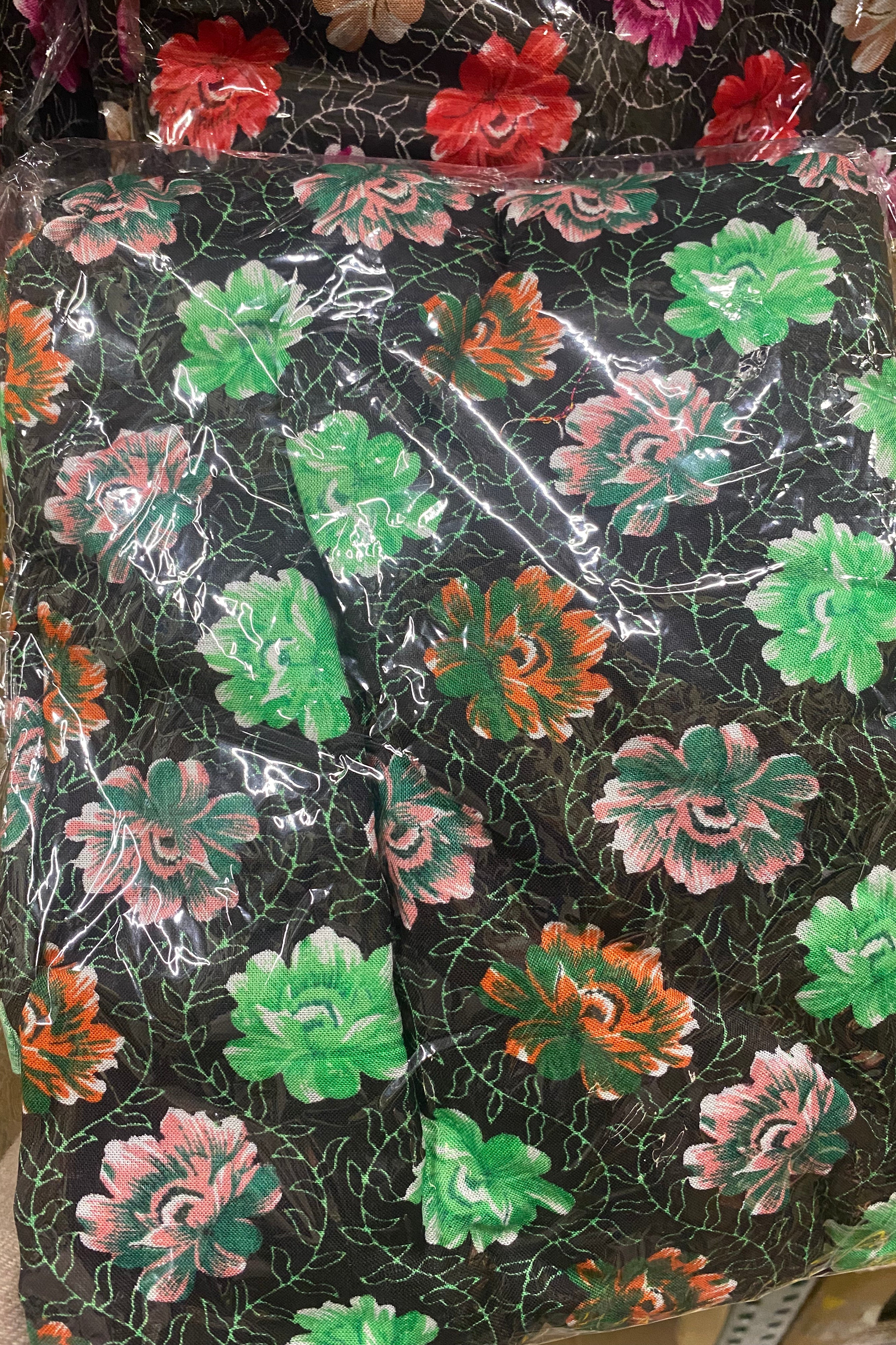 Sophia Floral Print Bati Dress Kabayare
