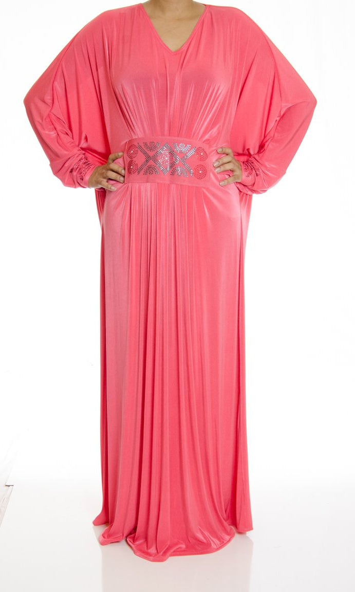 Sumaya Butterfly Jersey Abaya Kabayare