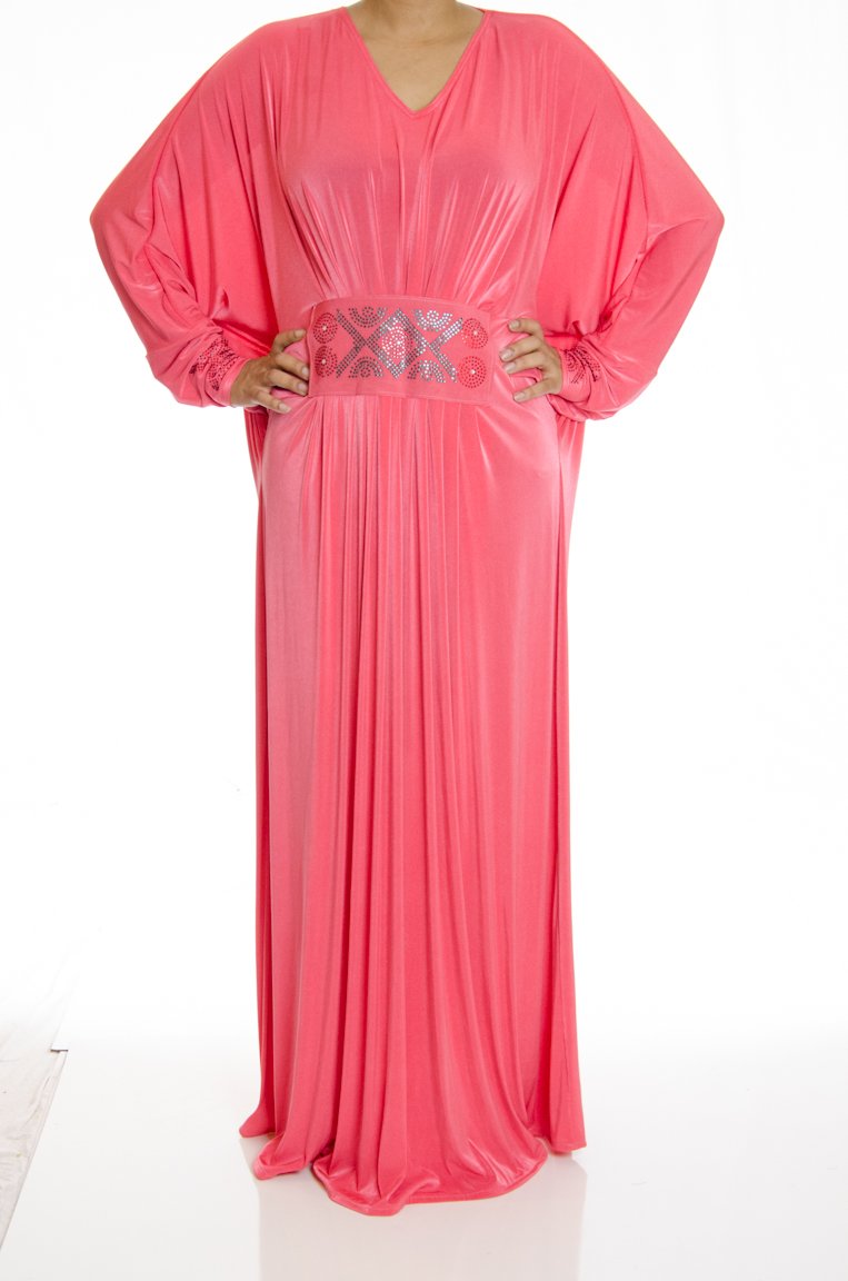 Sumaya Butterfly Jersey Abaya Kabayare