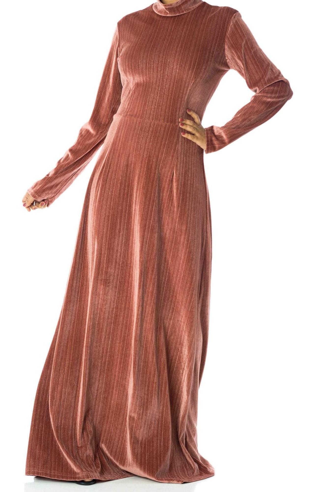 Super soft corduroy maxi dress Kabayare
