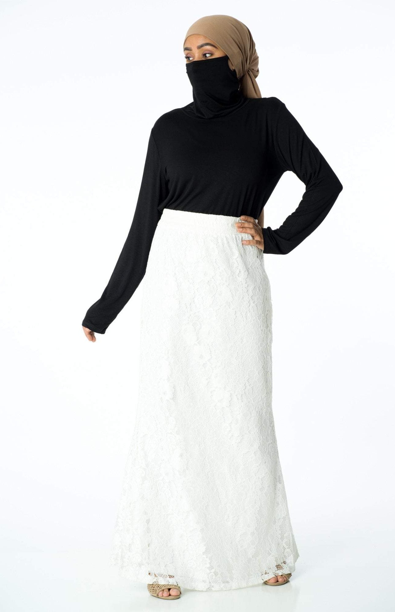 T-shirt with a built-in face mask - Kabayare Fashion (5961595191445)