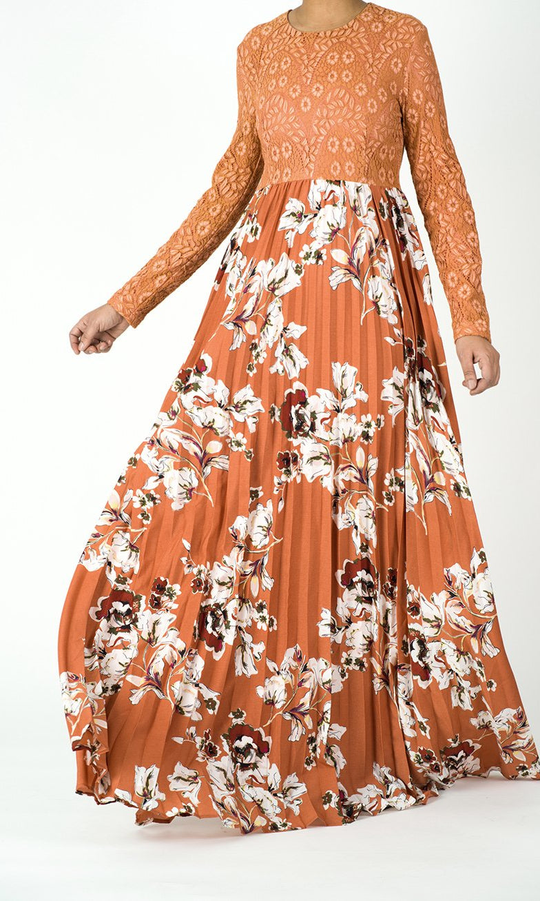 Take Me Away Floral Print Kabayare