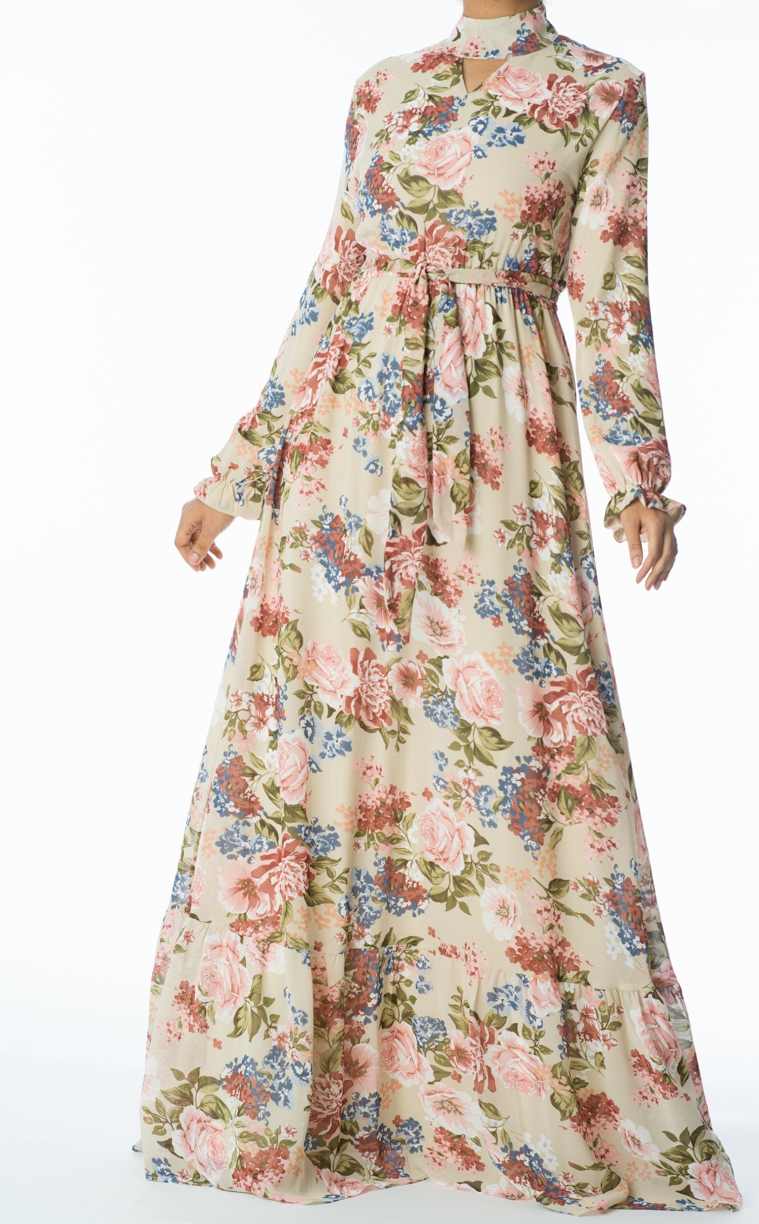 Take me to the Garden maxi dress - Kabayare Fashion (5559713333397)