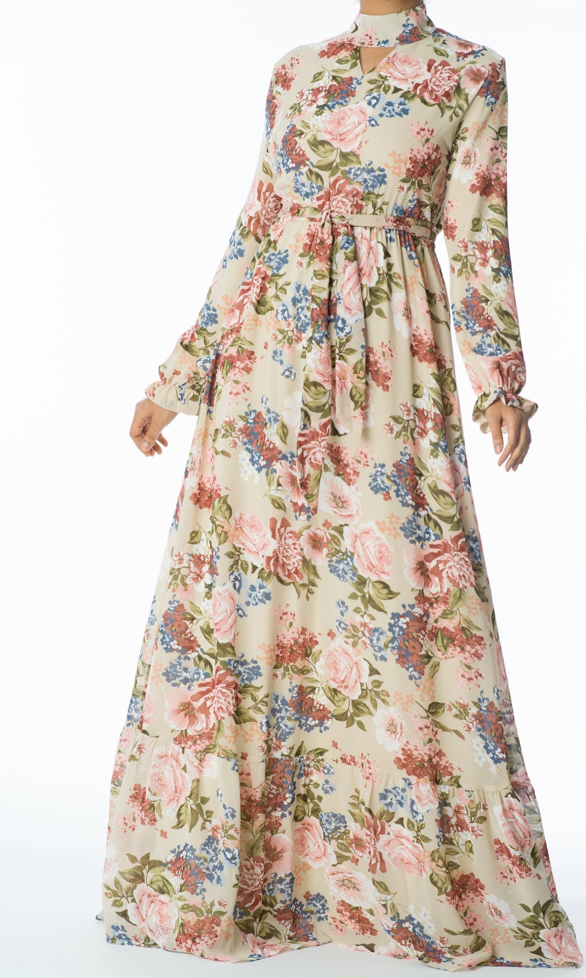 Take me to the Garden maxi dress - Kabayare Fashion (5559713333397)