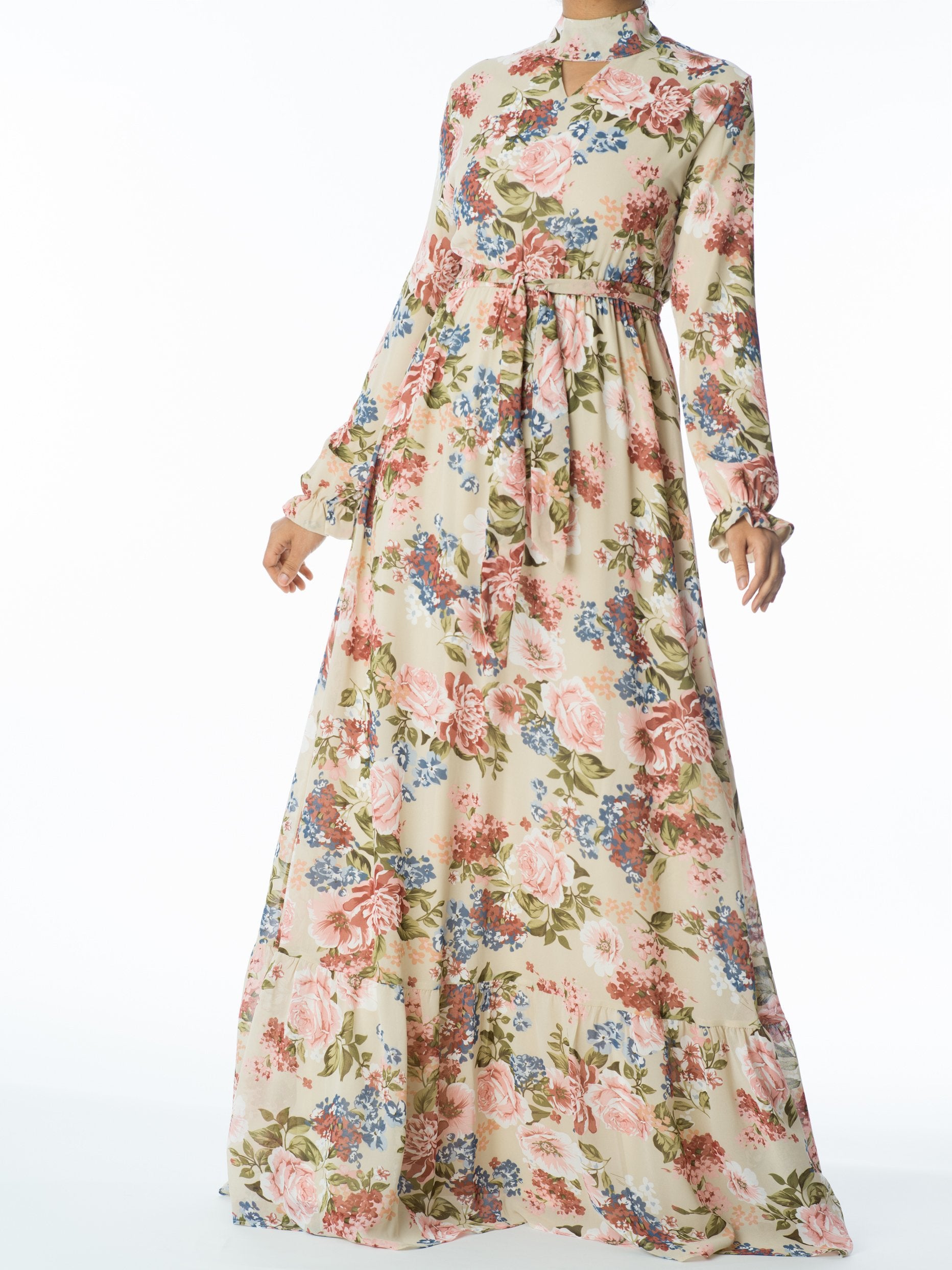 Take me to the Garden maxi dress - Kabayare Fashion (5559713333397)