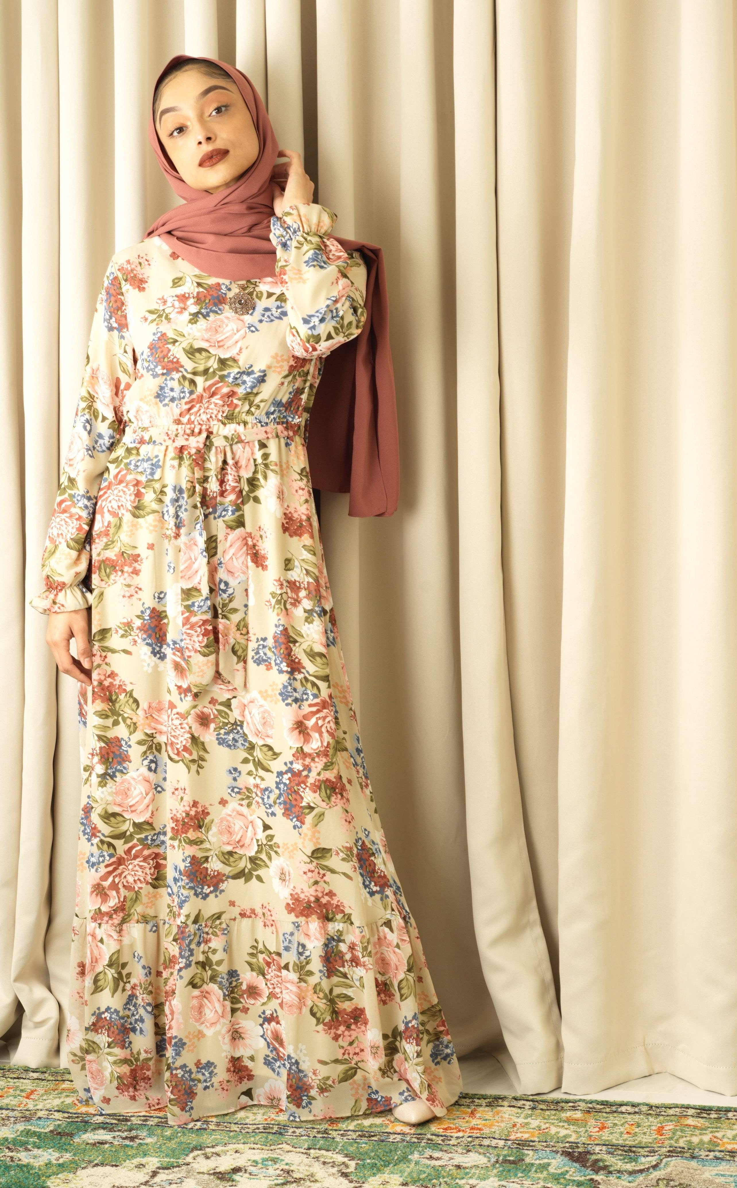 Take me to the Garden maxi dress - Kabayare Fashion (5559713333397)