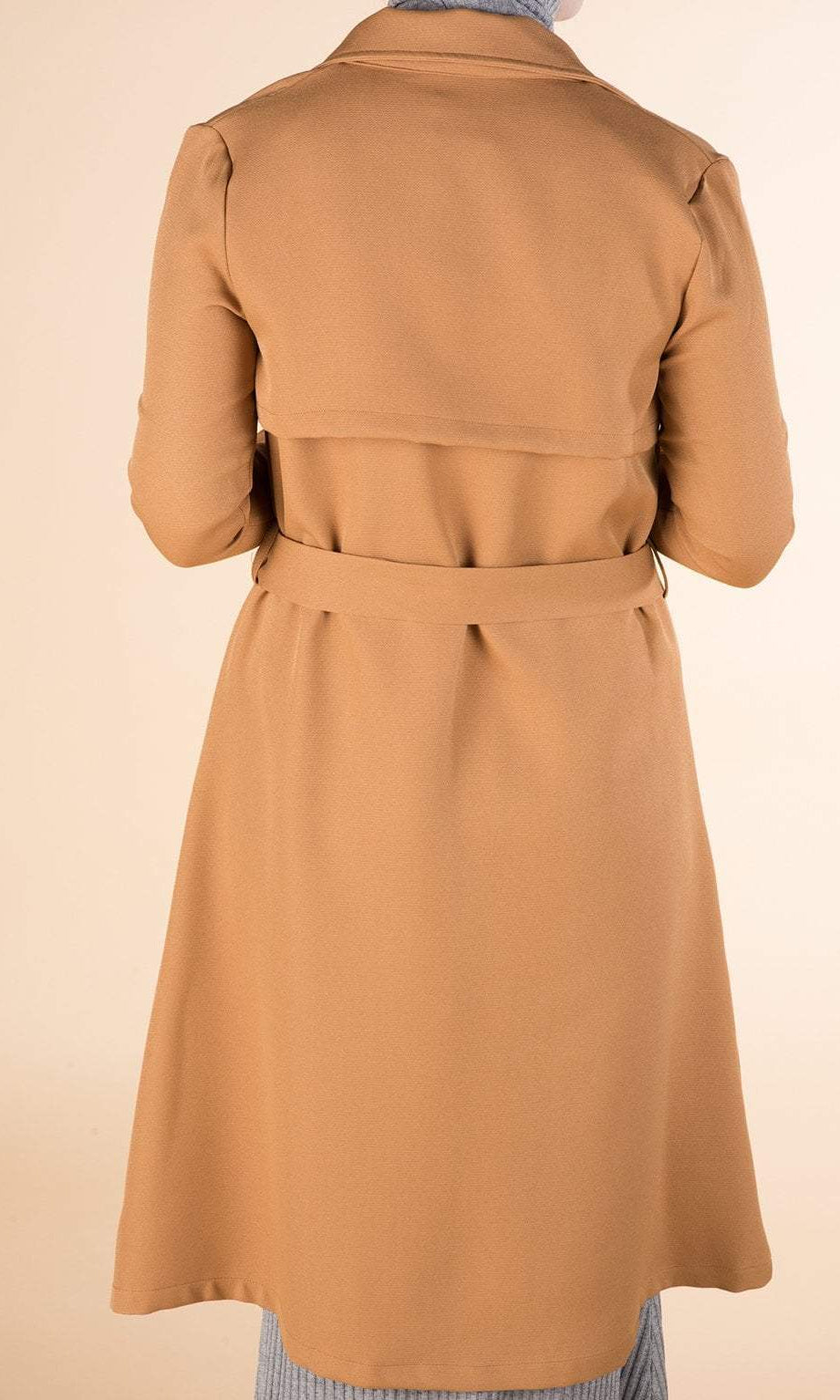 Tan trench jacket Kabayare