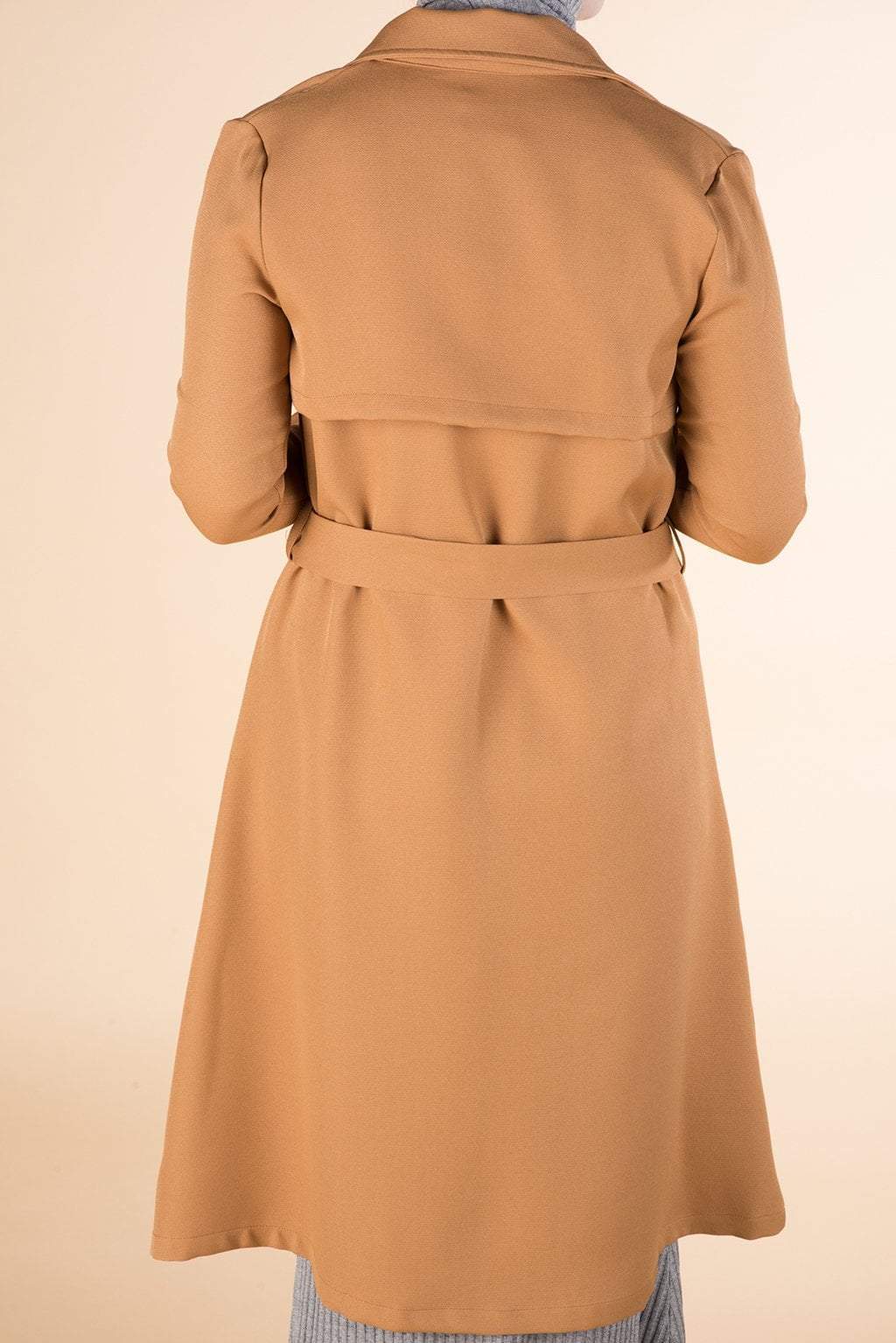 Tan trench jacket Kabayare