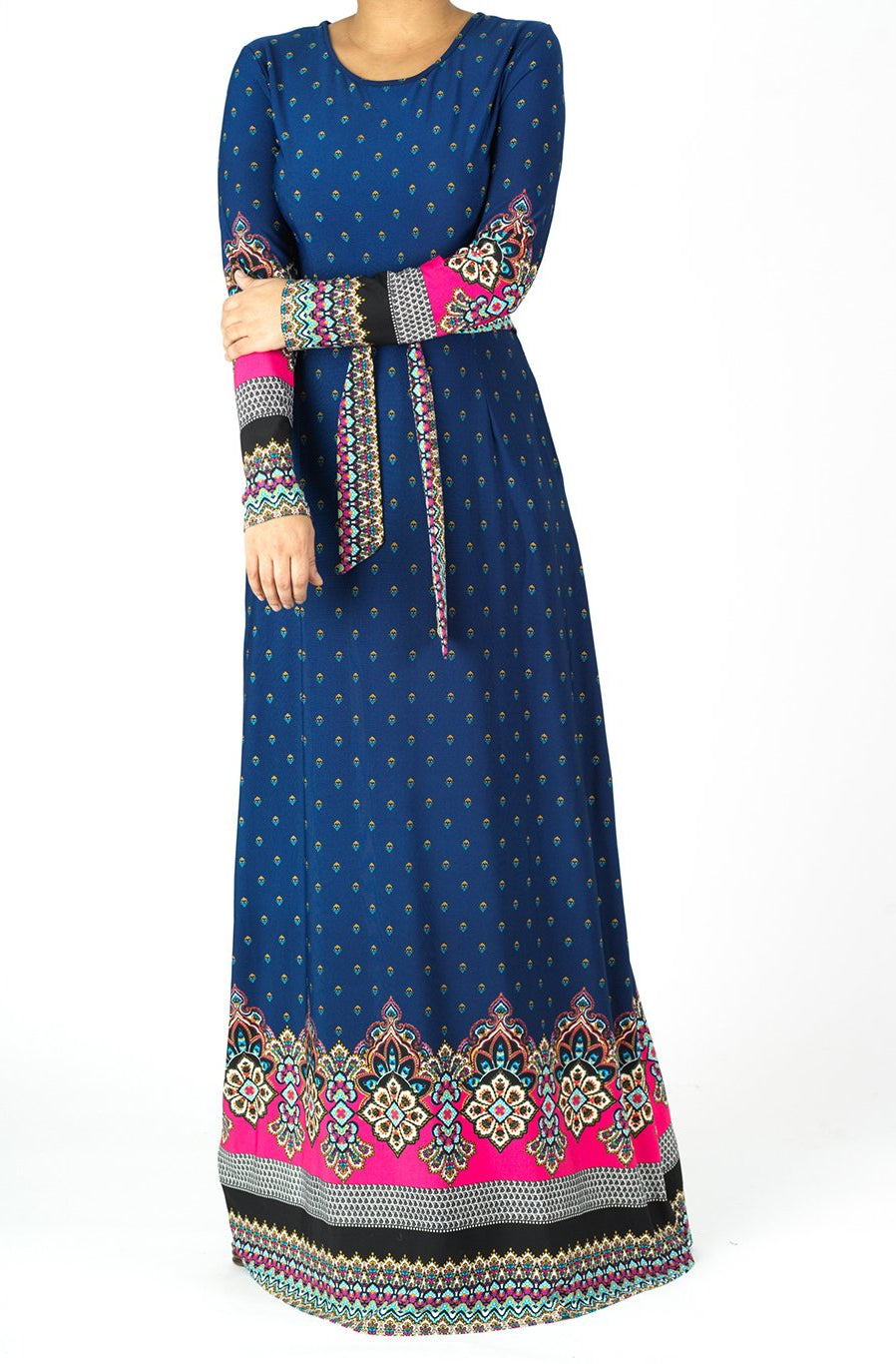 Tapestry boho print maxi dress Kabayare