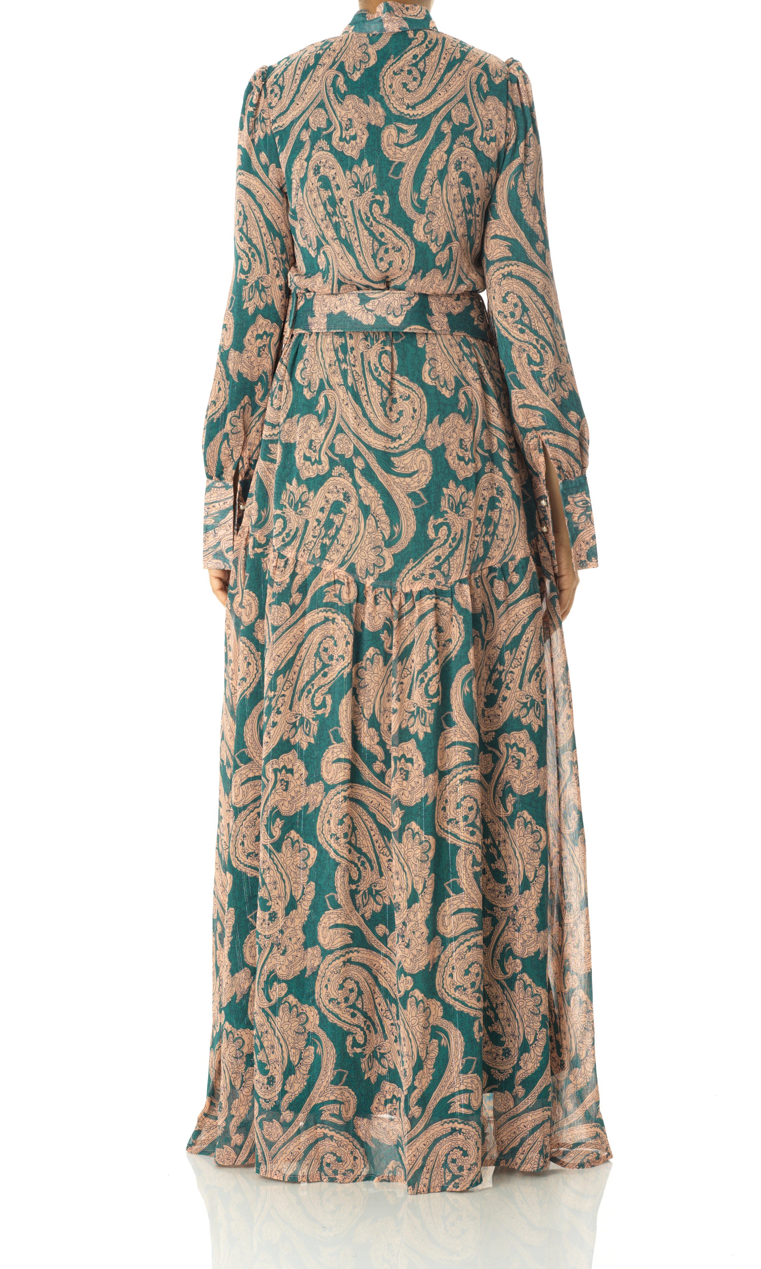 teal paisley Kabayare