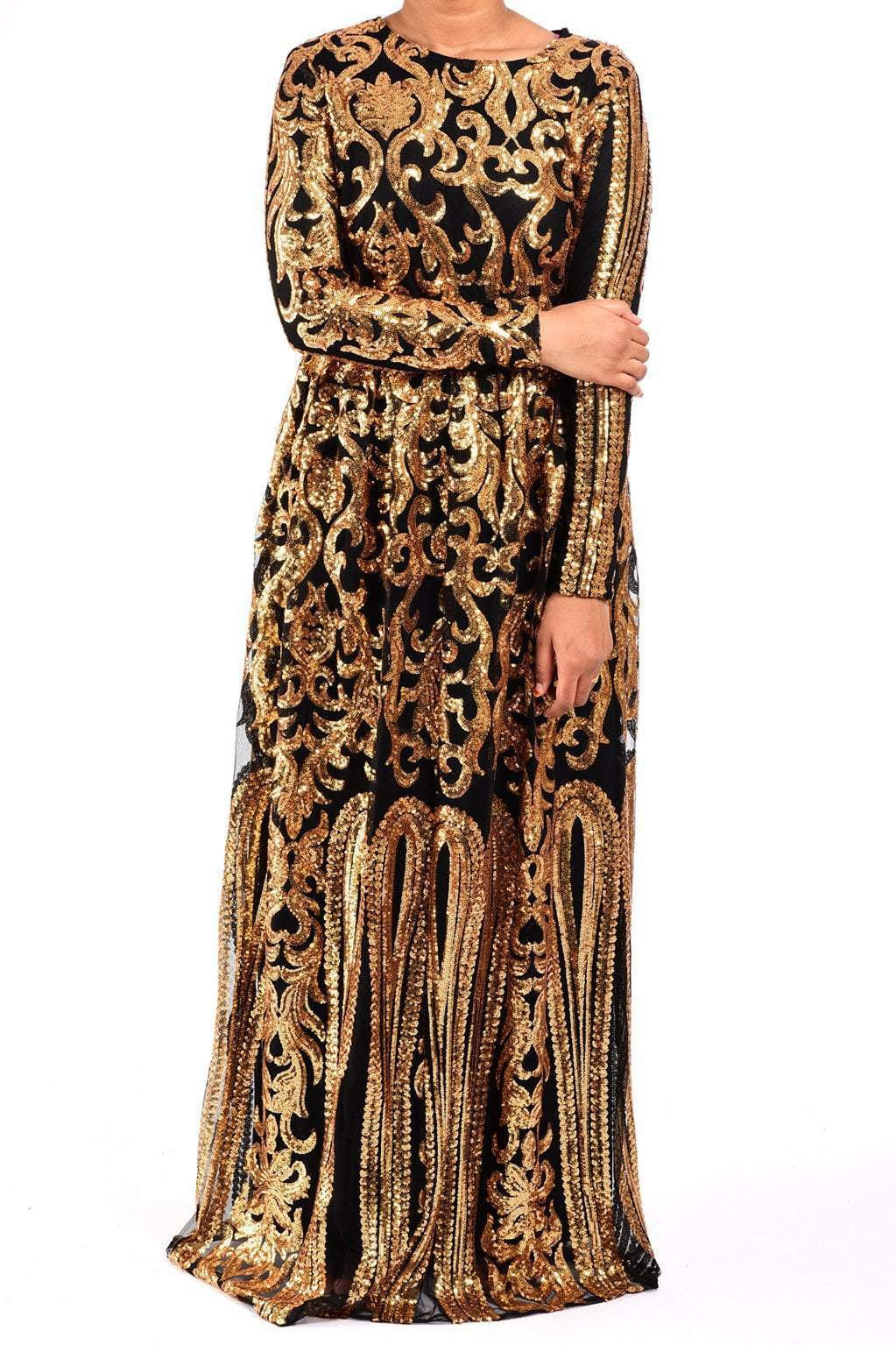 The Golden Queen Gown Kabayare