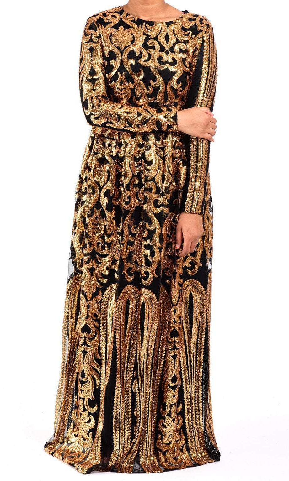 The Golden Queen Gown Kabayare