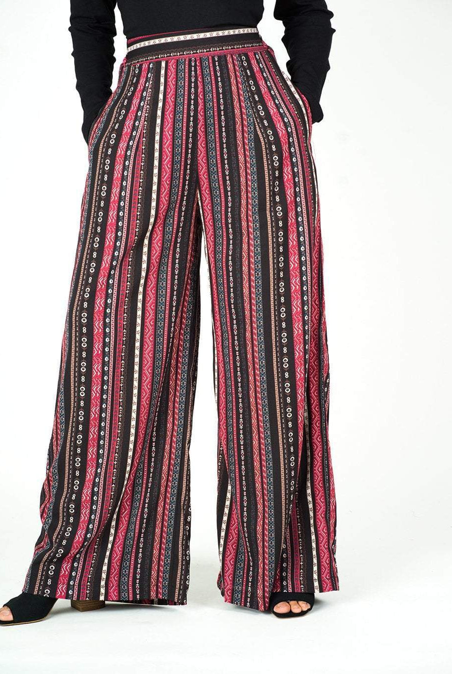 Tribal Print palazzo pants Kabayare