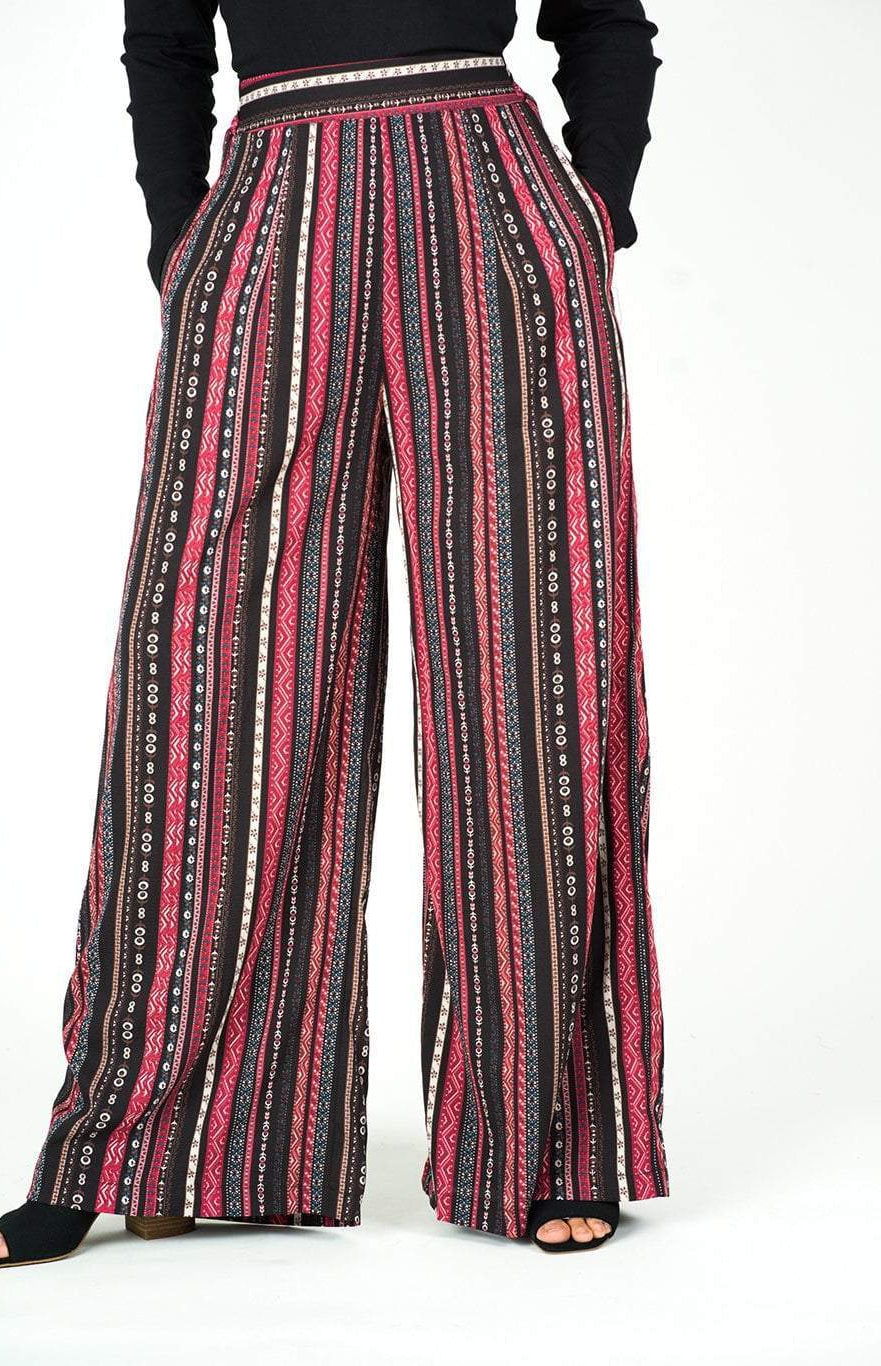 Tribal Print palazzo pants Kabayare