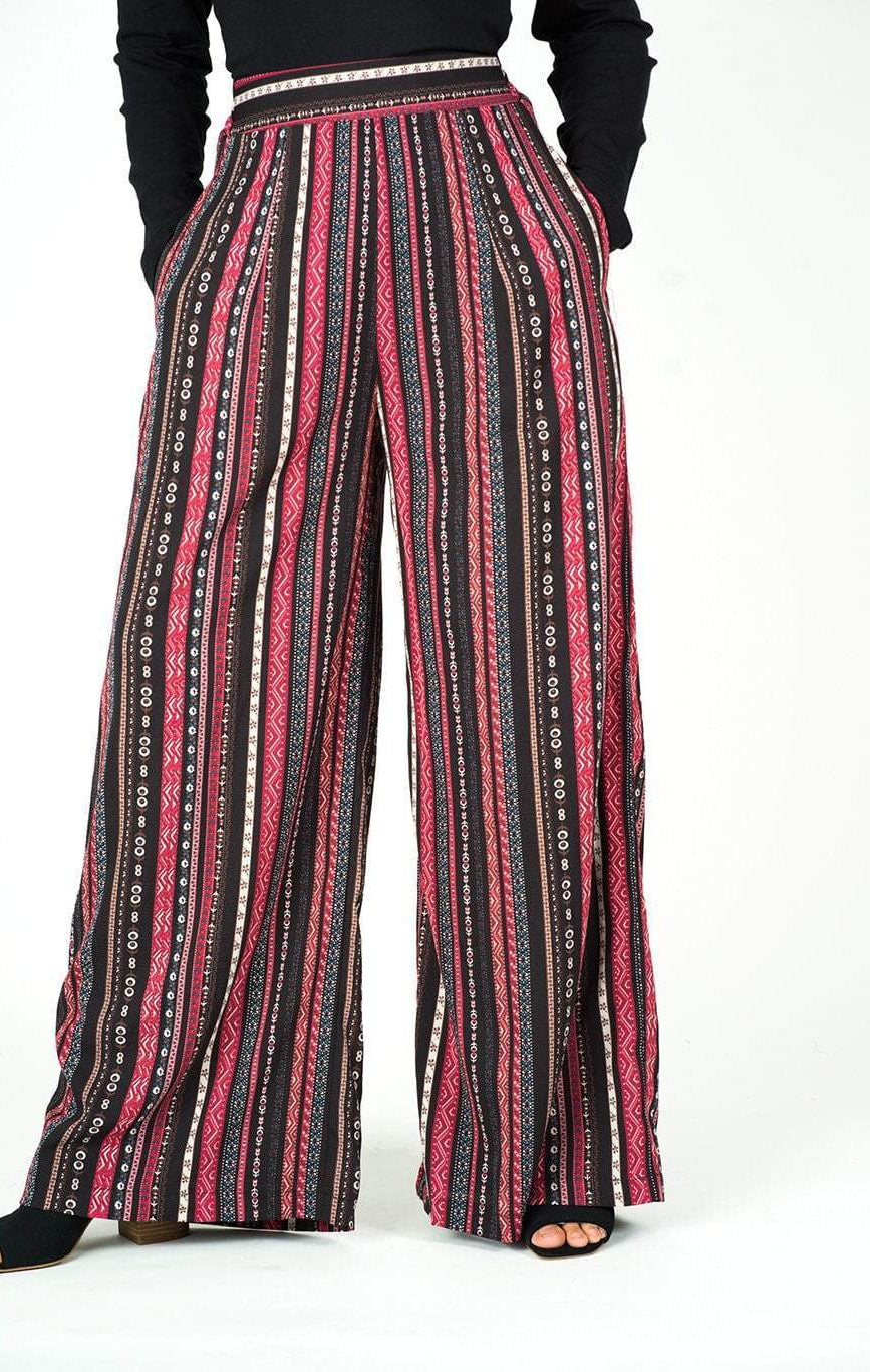 Tribal Print palazzo pants Kabayare