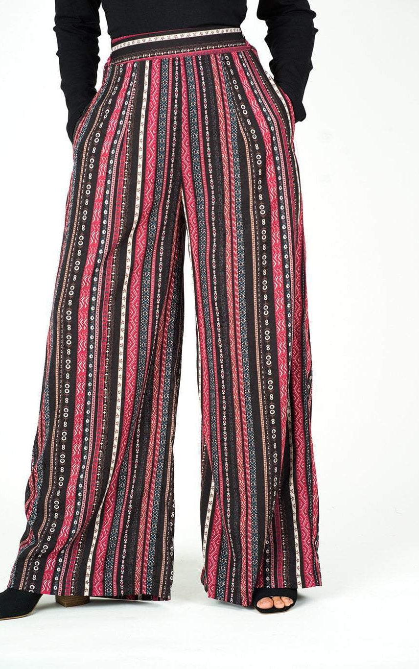 Tribal Print palazzo pants Kabayare