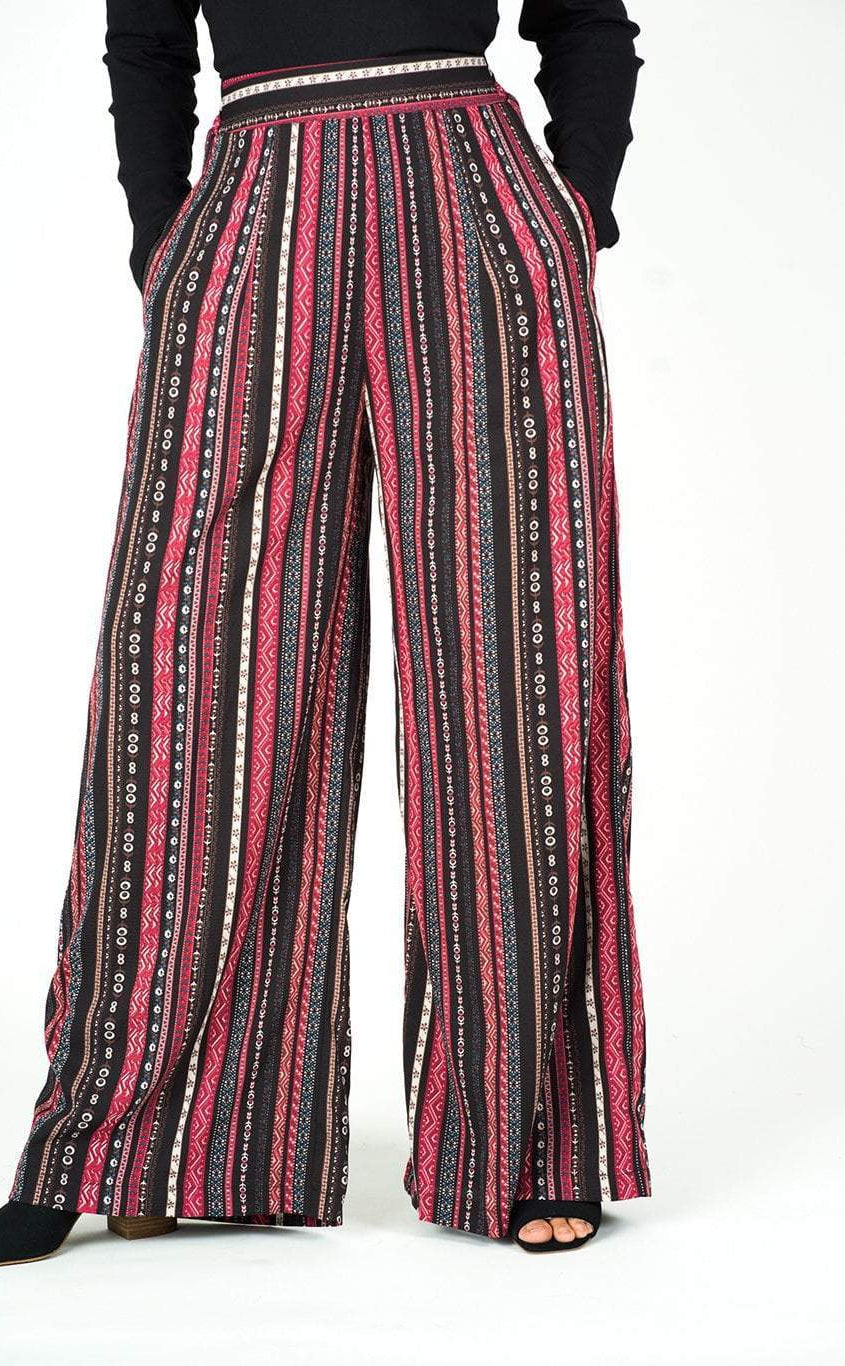 Tribal Print palazzo pants Kabayare