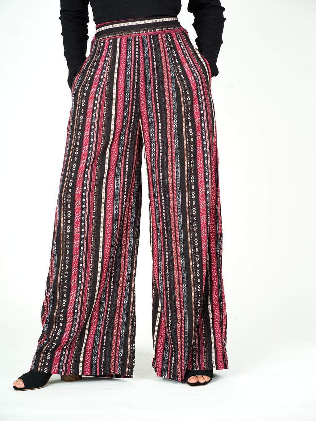 Tribal Print palazzo pants Kabayare