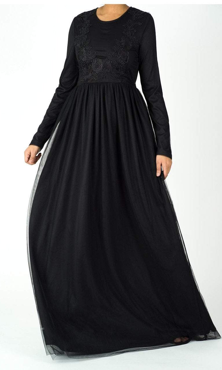 True Lace tutu maxi dress - Kabayare Fashion (5319134347413)