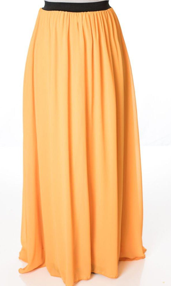 Tumeric Basic maxi skirt Kabayare