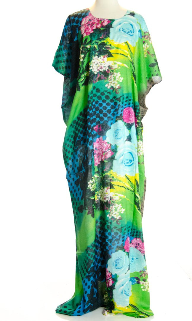 Urban floral bati dress Kabayare