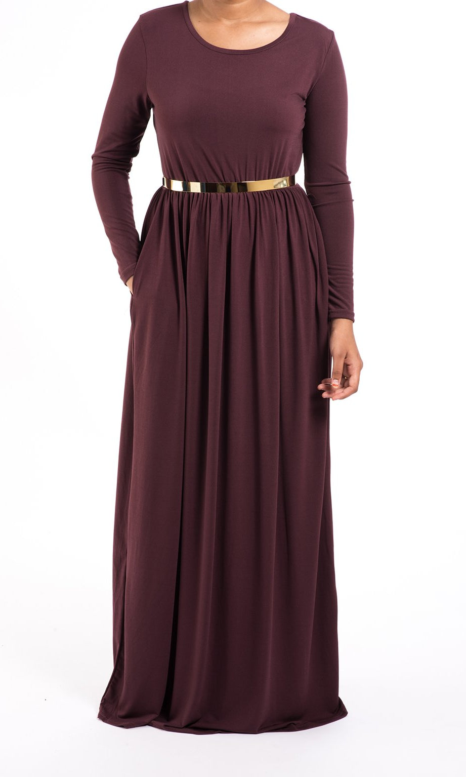 Vamp Milk Silk Maxi Dress / (SHORT) Kabayare