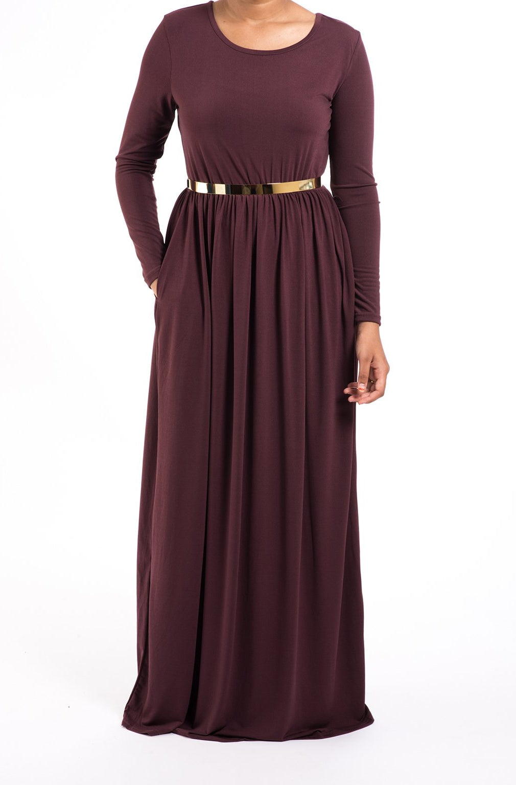 Vamp Milk Silk Maxi Dress / (SHORT) Kabayare
