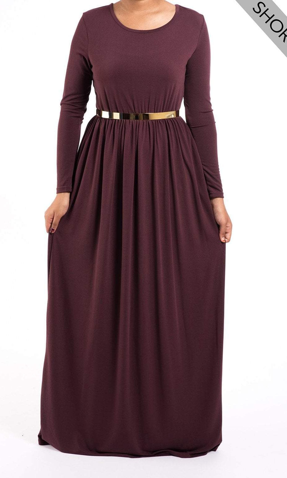 Vamp Milk Silk Maxi Dress / (SHORT) Kabayare