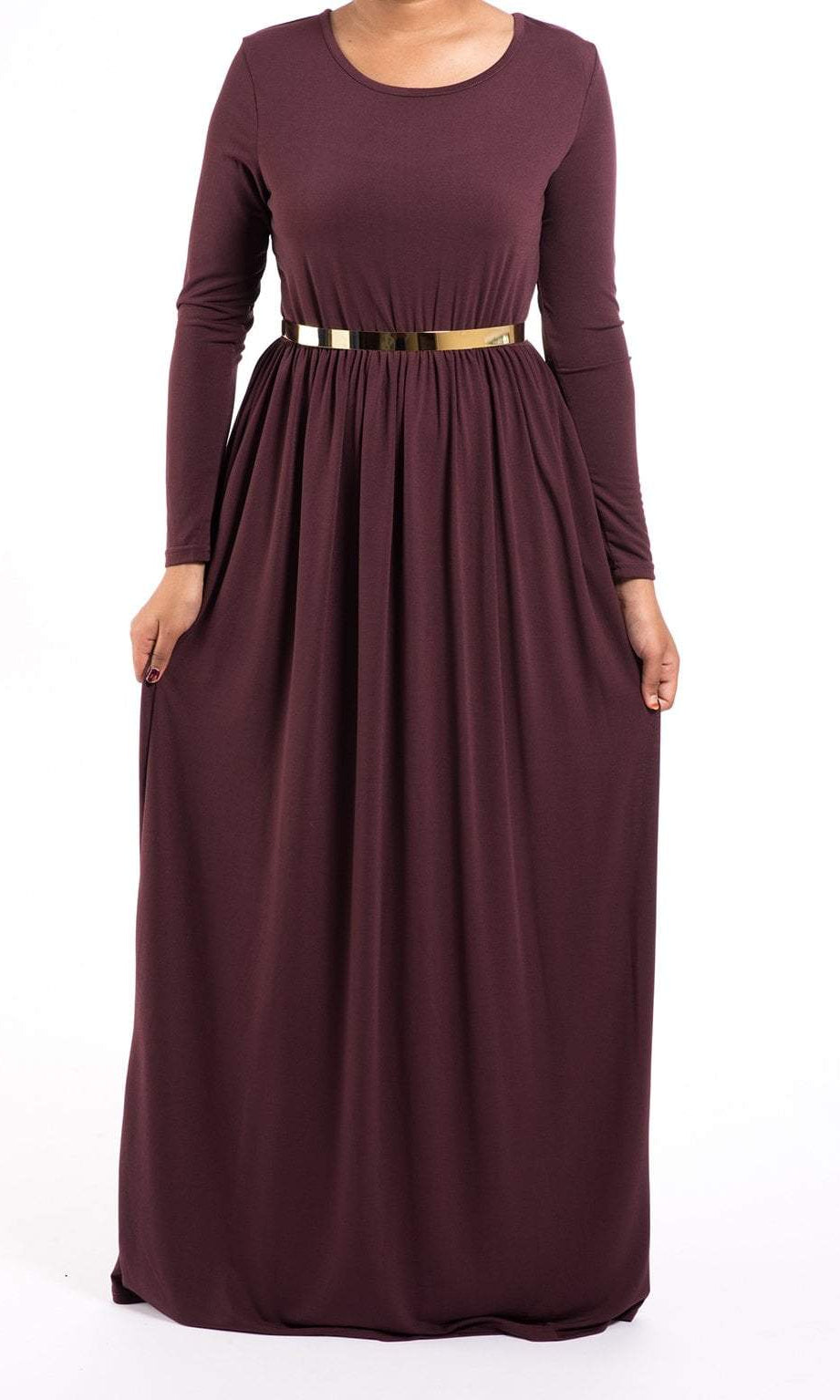 Vamp Milk Silk Maxi Dress / (SHORT) Kabayare