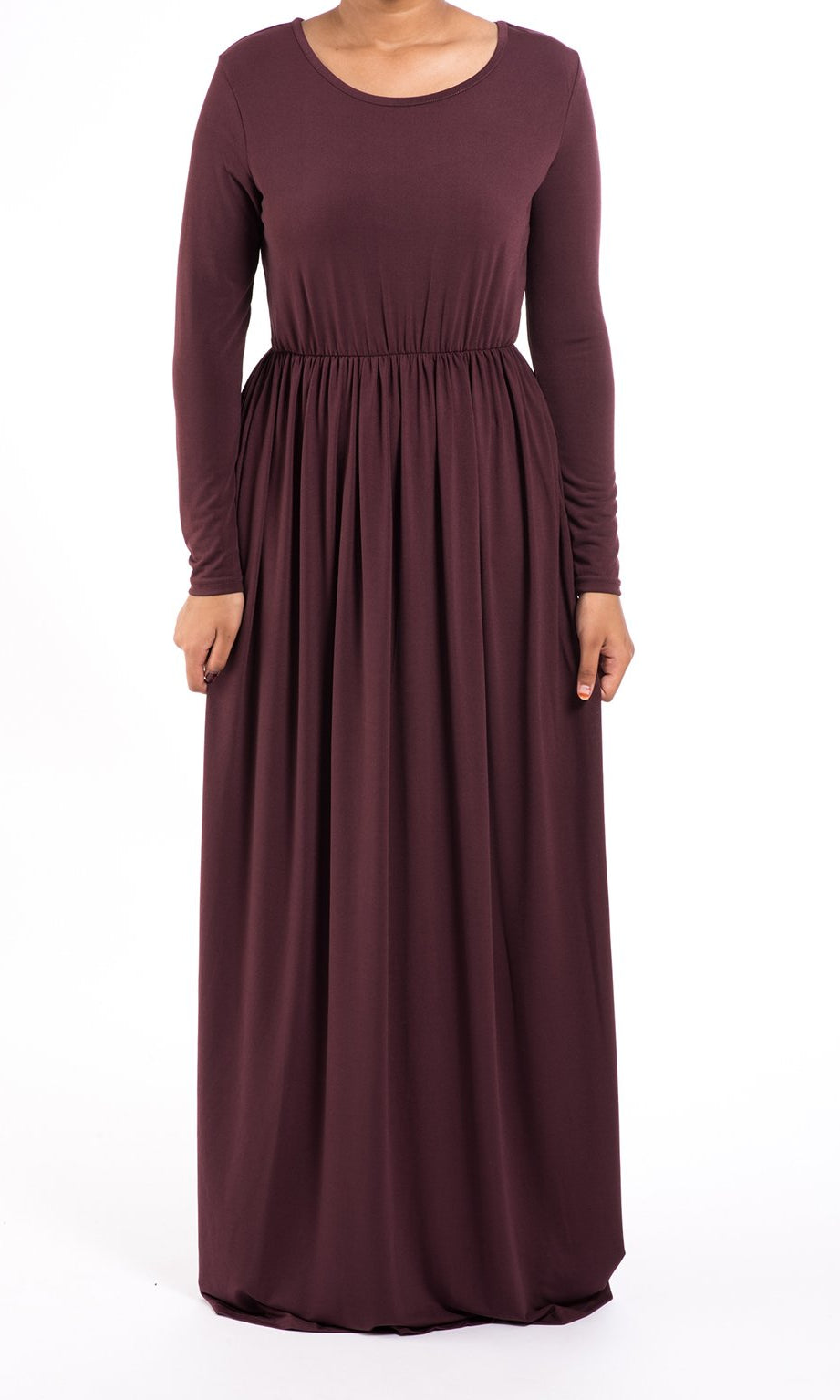 Vamp Milk Silk Maxi Dress / (SHORT) Kabayare