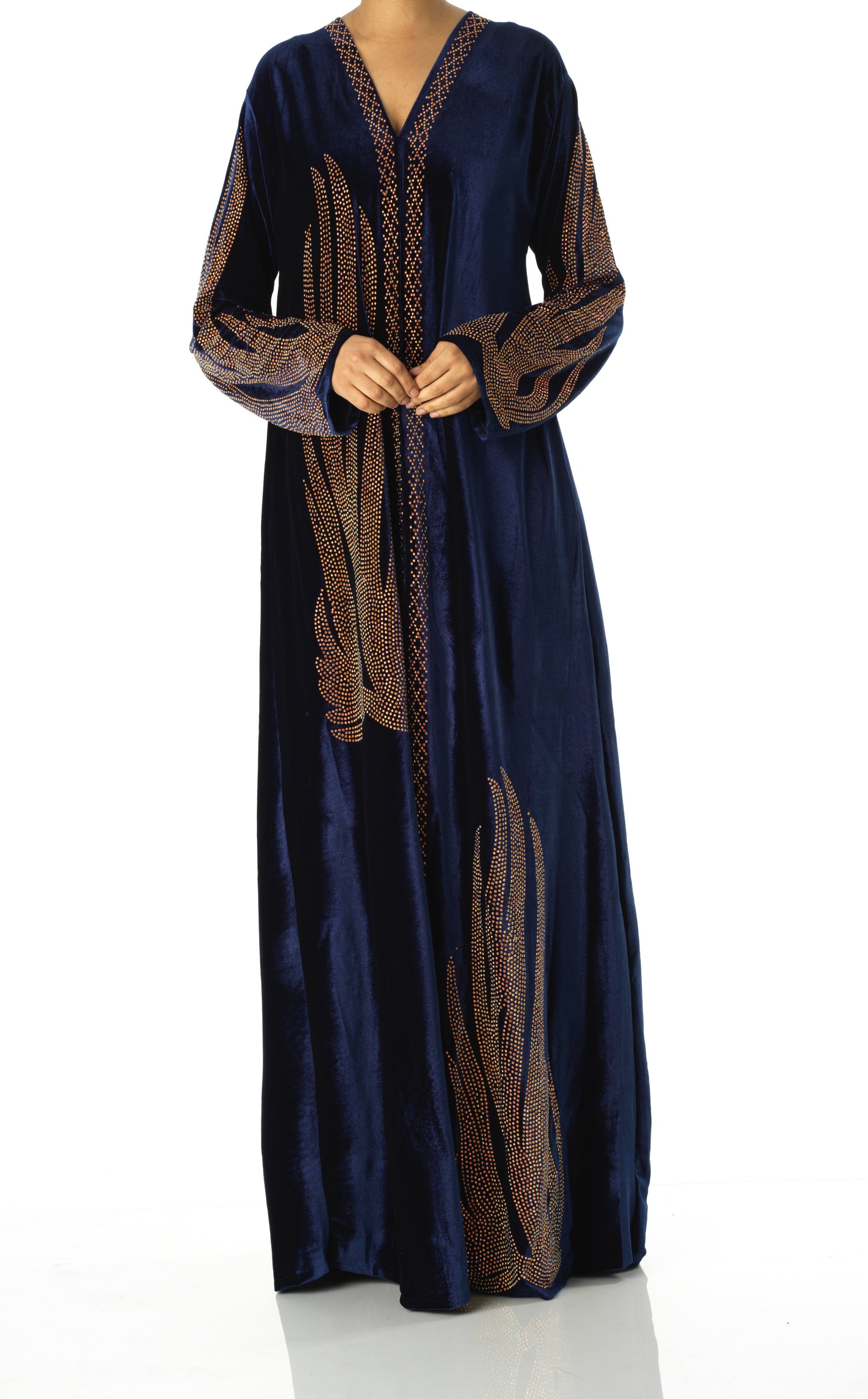Velvet kimono abaya Kabayare