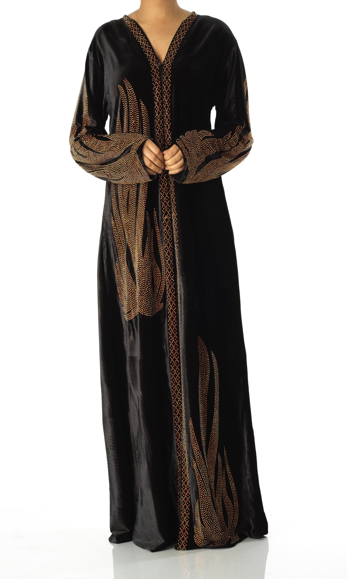 Velvet kimono abaya Kabayare