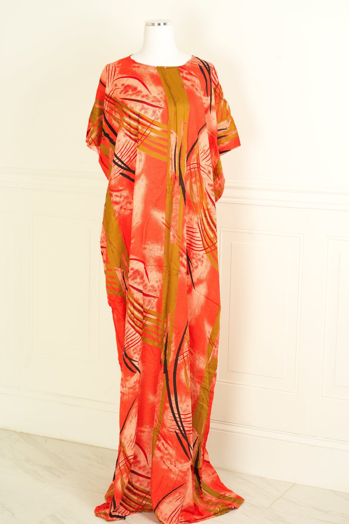 vertical abstract bati dress KF