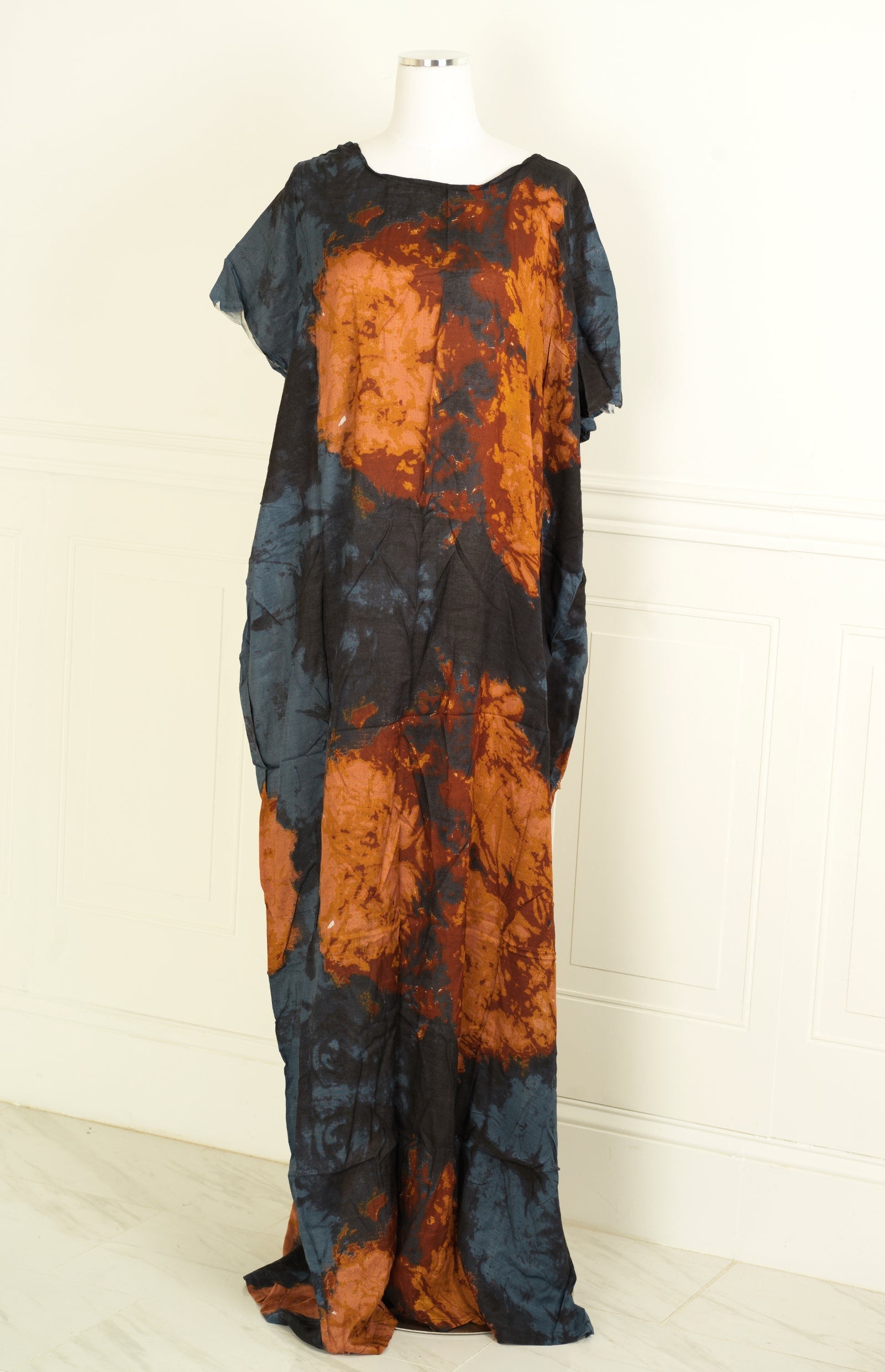 volcano tie dye bati dress KF