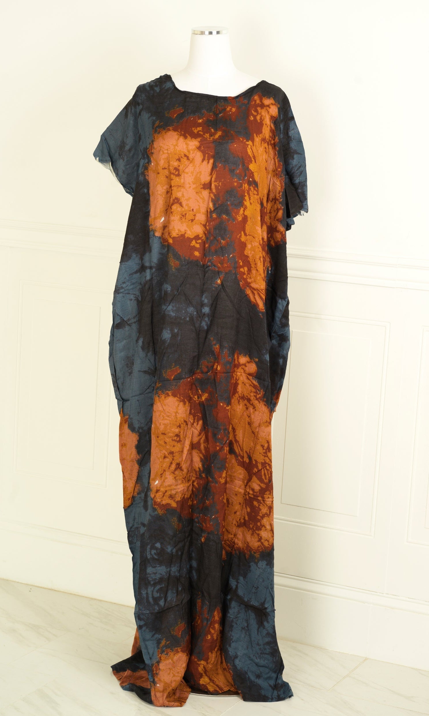 volcano tie dye bati dress KF