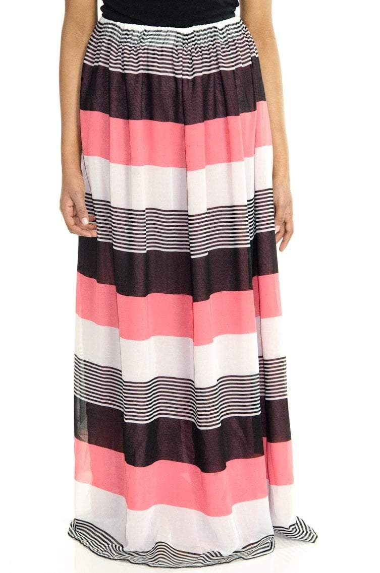 Water -color Maxi Skirt Kabayare