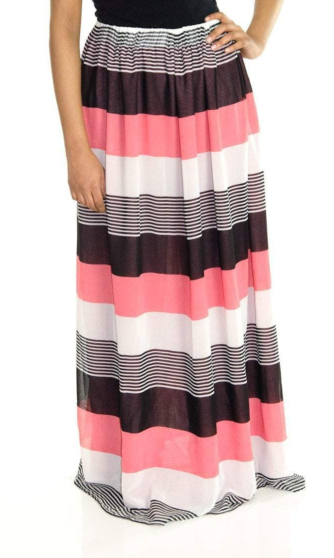 Water -color Maxi Skirt Kabayare