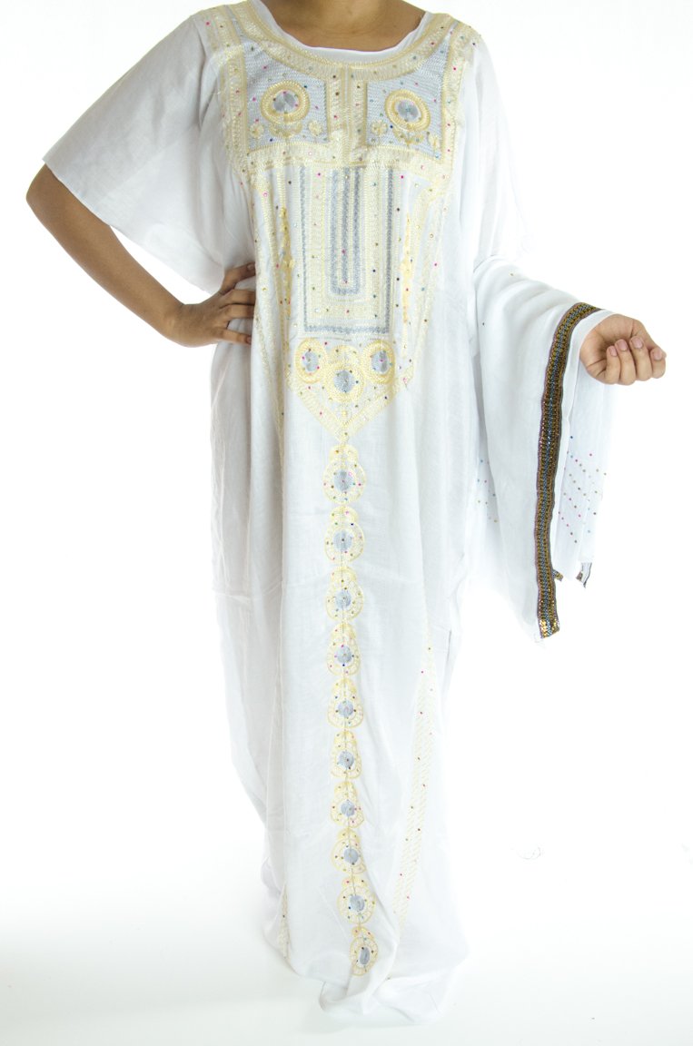 white embroidery Bati Kabayare