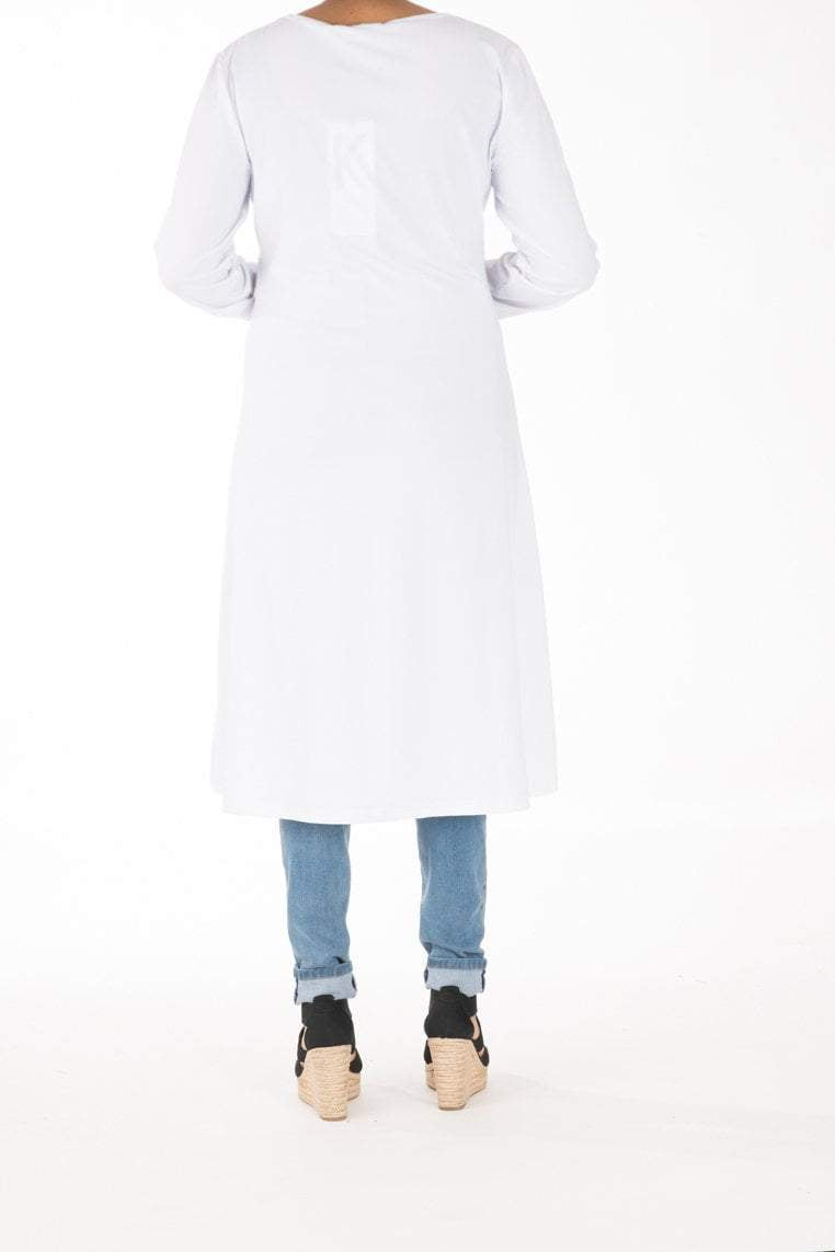 White Midi dress Kabayare