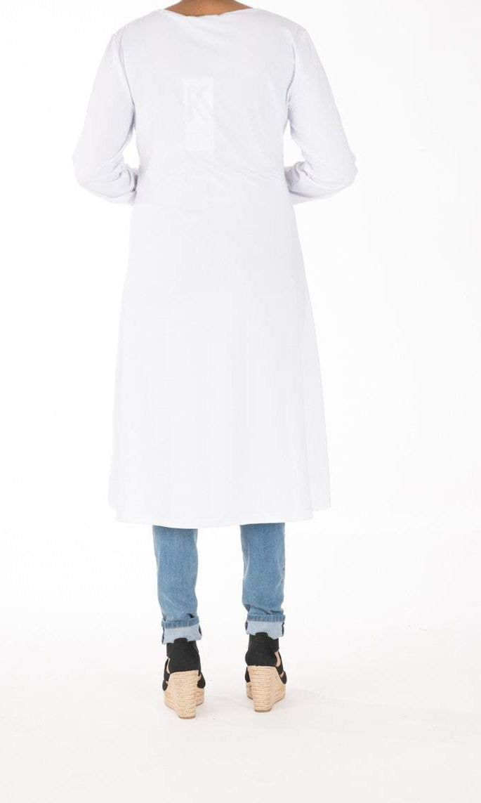 White Midi dress Kabayare