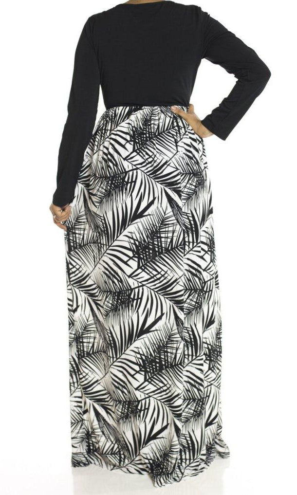 White Palms maxi dress Kabayare