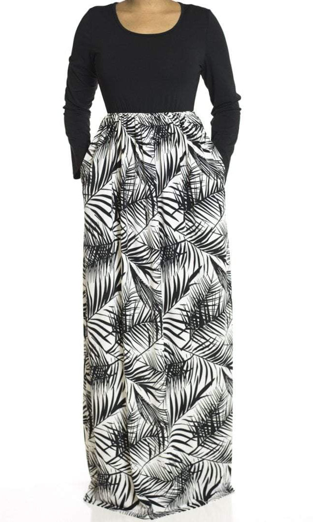 White Palms maxi dress Kabayare