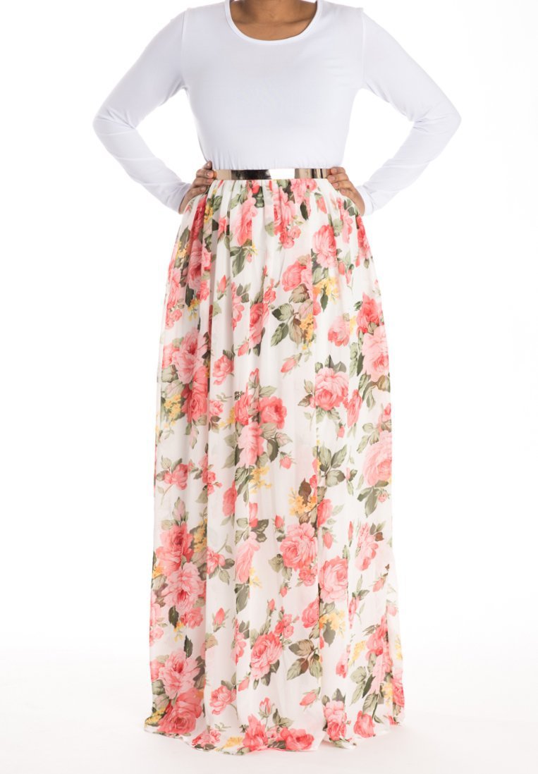 White Summer Blossom DRESS Kabayare