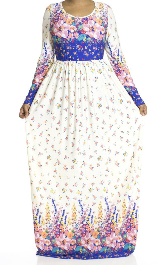 Wildflowers maxi dress Kabayare