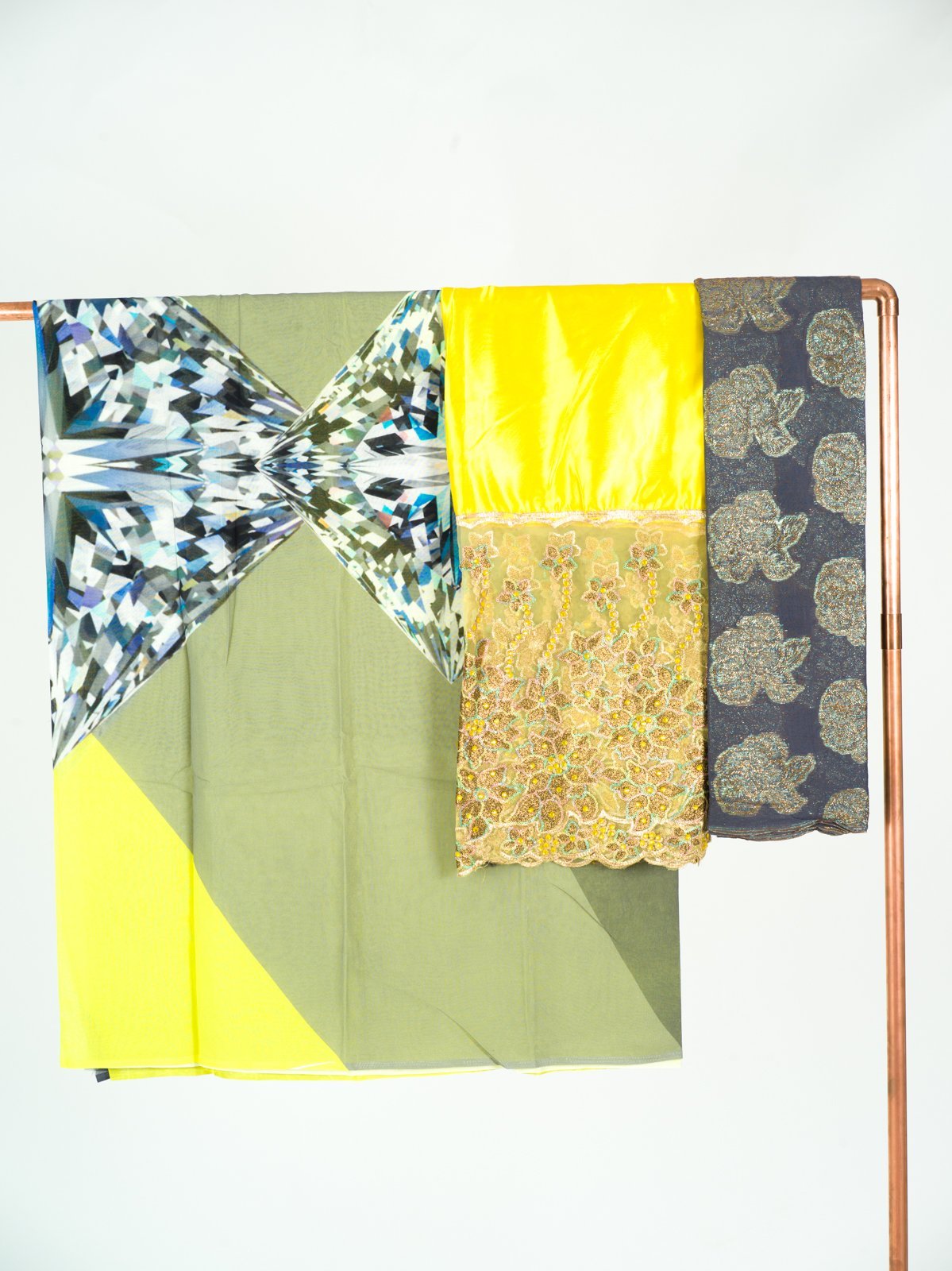 Yellow abstract Will digital dirac Kabayare