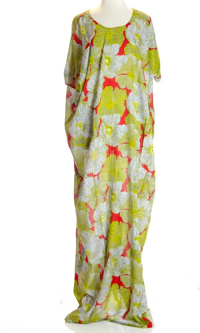 Yellow bloom bati dress Kabayare