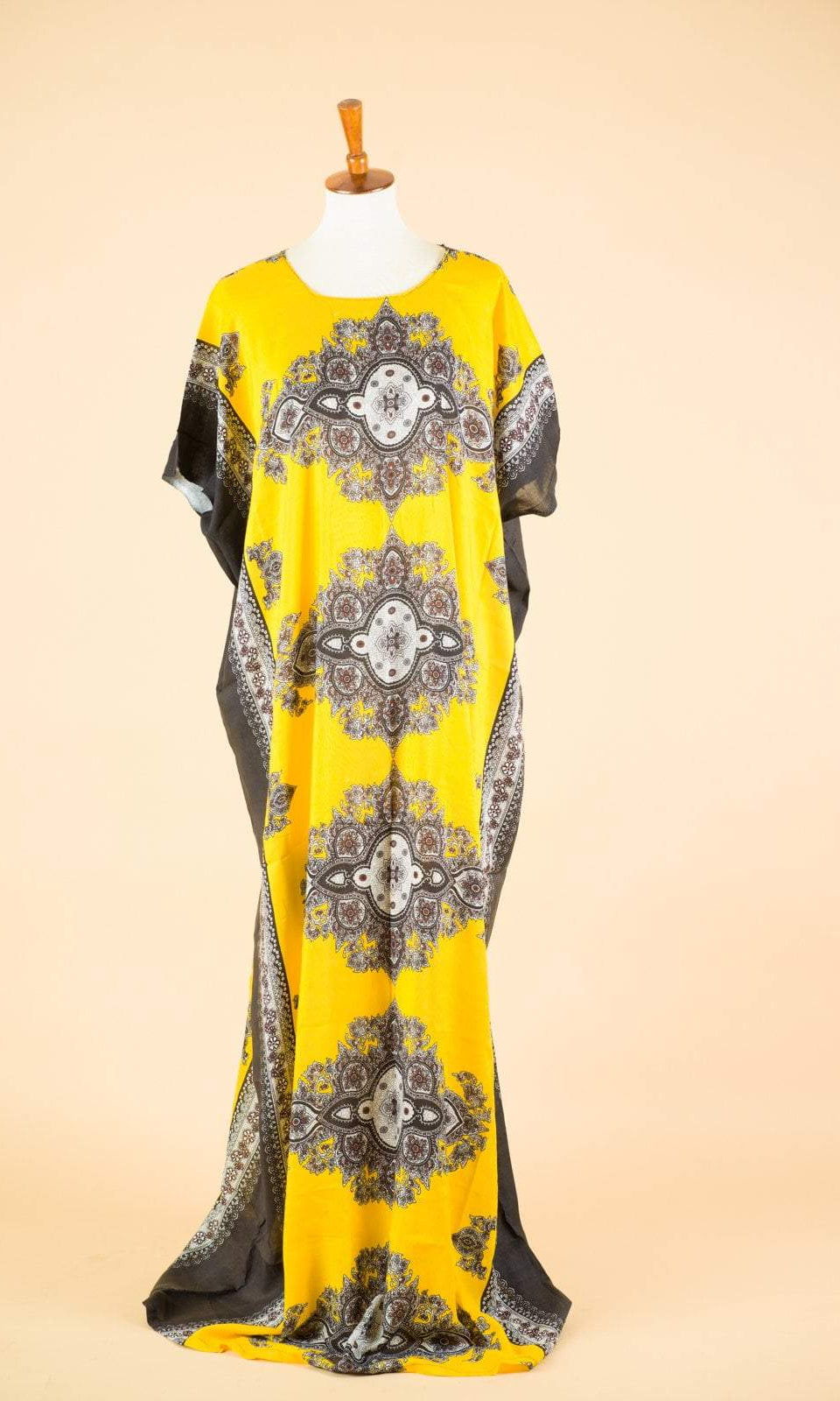 Yellow Empire Bati Dress Kabayare