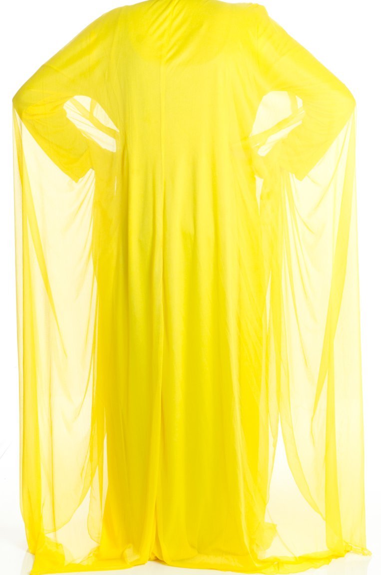 Yellow Valet Butterfly Kaftan Kabayare